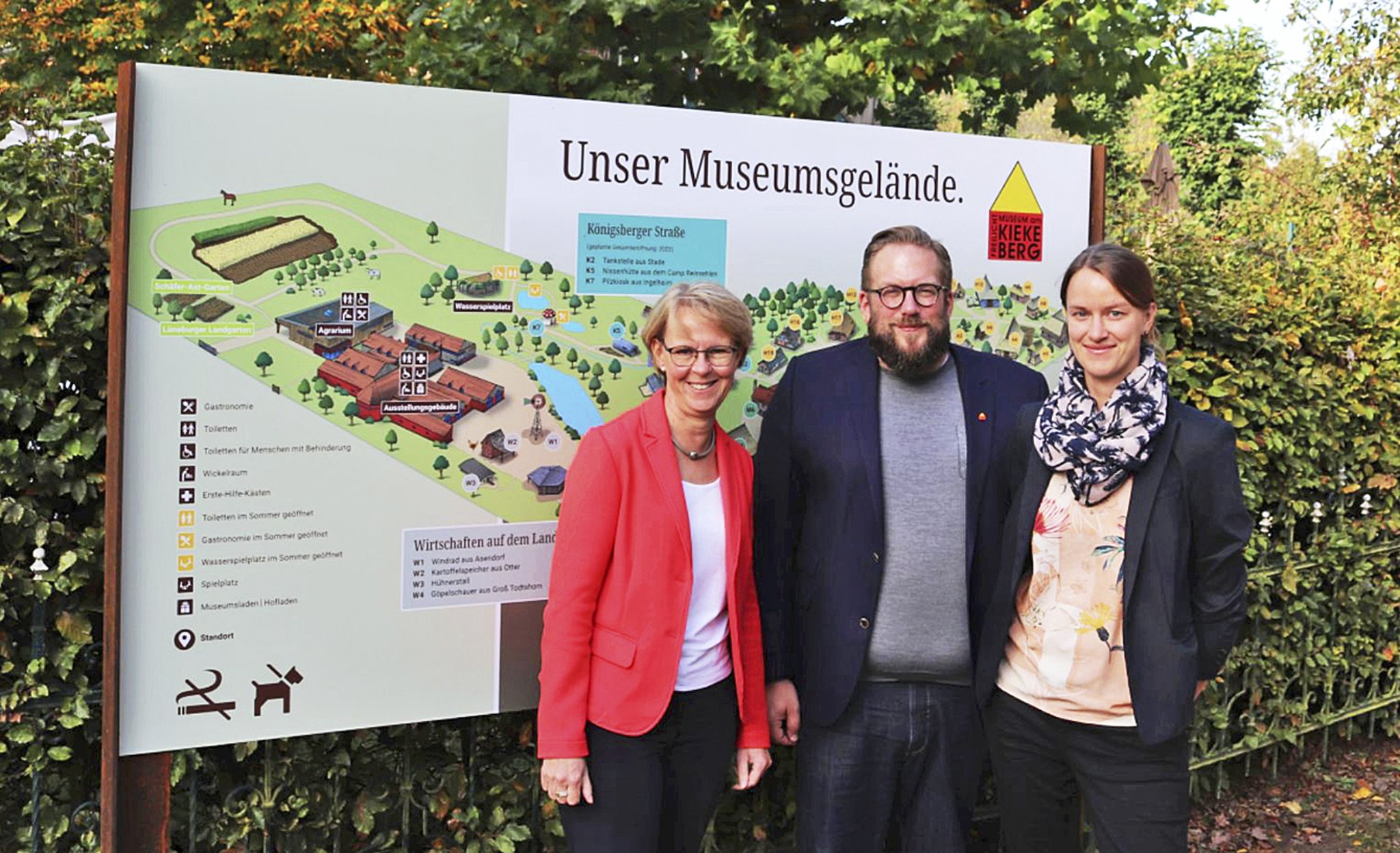 Neue Beschilderung im Freilichtmuseum: "Ein Juwel des ländlichen Raumes" - Kreiszeitung Wochenblatt
