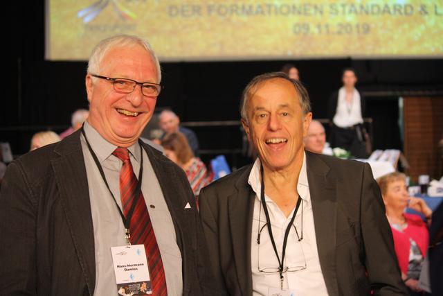 Vorstandsmitglieder des Ausrichters BW Buchholz: Dr. Hans-Hermann Damlos (li.) und Wilfried Geiger