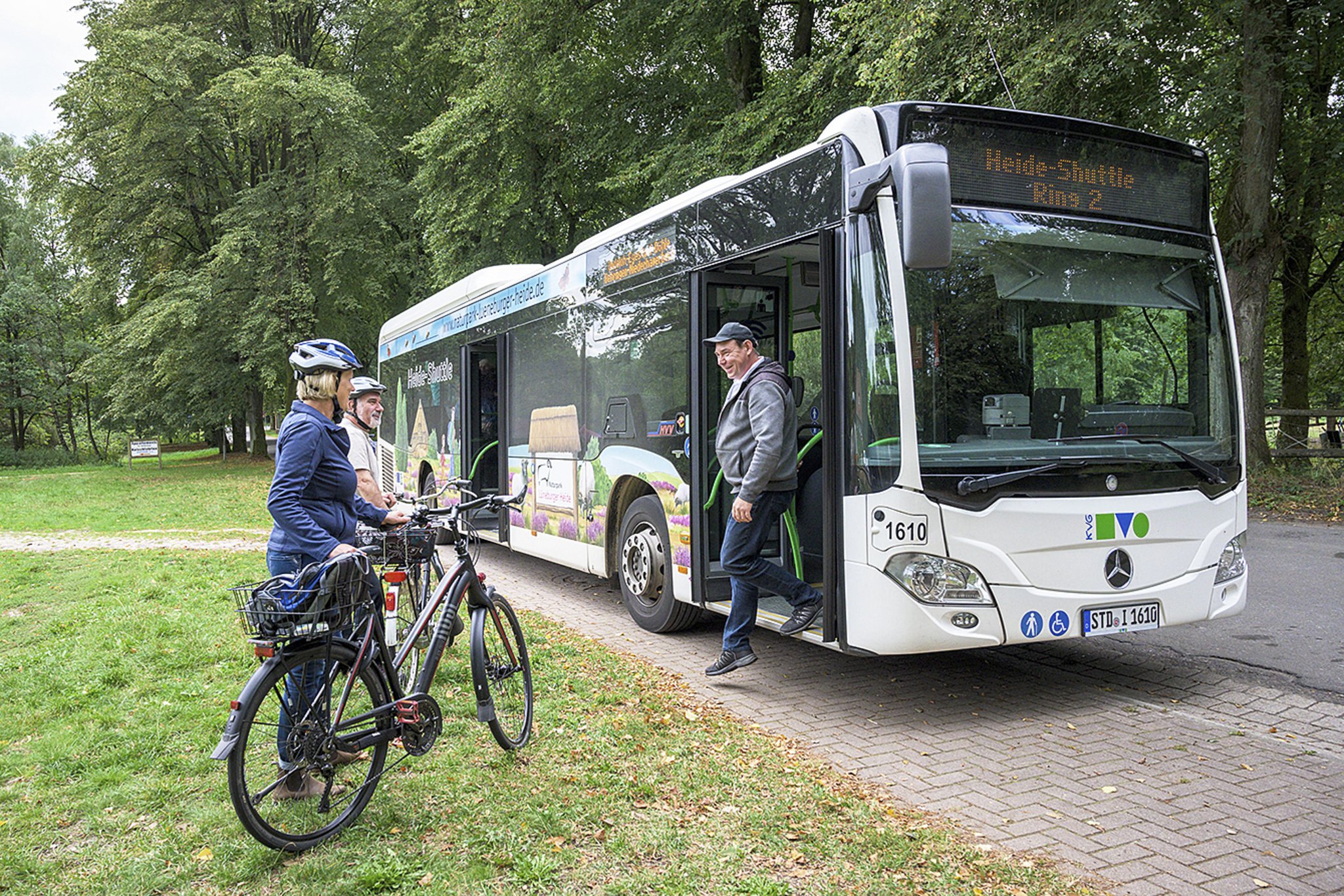 Bilanz des Heide-Shuttles: Sehr erfolgreich unterwegs - Kreiszeitung Wochenblatt