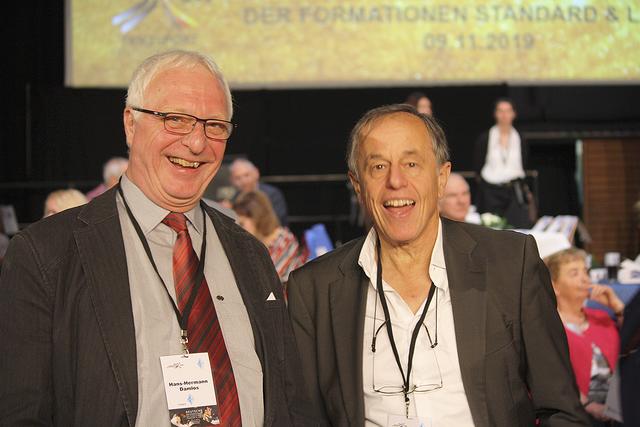 Sehr zufrieden mit dem Verlauf der DM: die BW-Vorstandsmitglieder Dr. Hans-Hermann Damlos (li.) und Wilfried Geiger