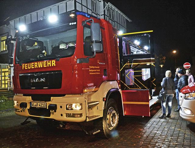 Das TLF 4000 der Feuerwehr Heidenau