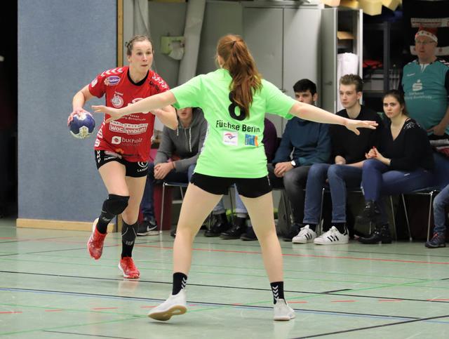 Kim Land (li.) im Angriff | Foto: cc