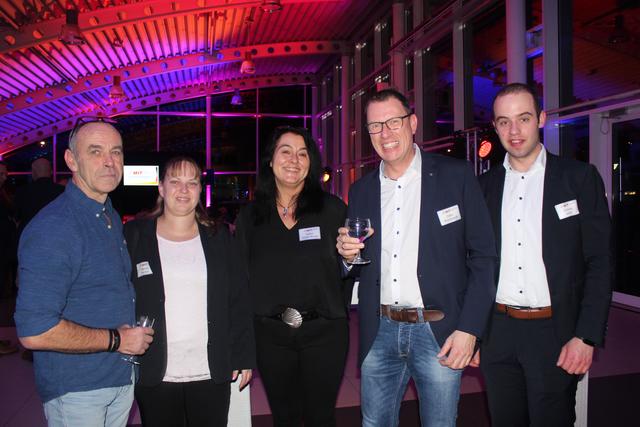 v. li.: Torsten Deppe, Nancy Herze, Deppe-Becker,  Glen Streckwaldt, Hannes Adam