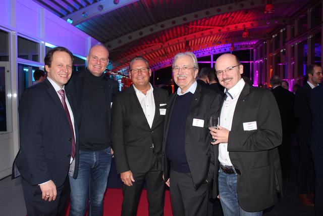 v. li. Marcus Huebner, John Basedahl, Stefan Babis, Helmut Schulze und Martin Betzler