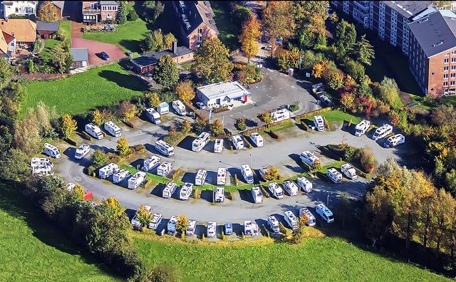 Mehrfach ausgezeichnet: der Stader Wohnmobilstellplatz Foto: Martin Elsen