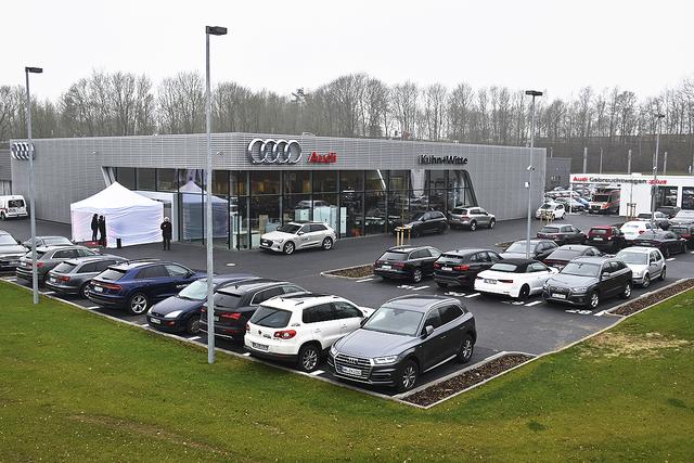 Die Eröffnung des modernsten Audi-Zentrums in der Region wurde in Fleestedt gefeiert
