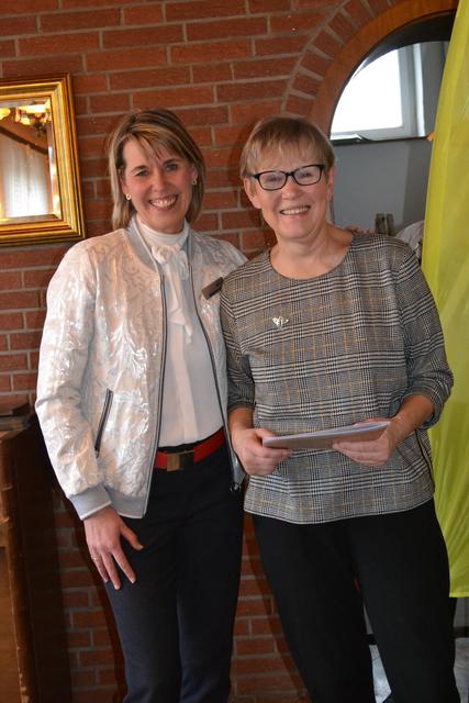 Nahmen Abschied: Bettina Brenning (li.) und Monika Brodda