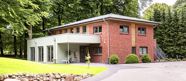 Bei dieser Arztpraxis in Nottensdorf führten Carsten Wolf und Torsten Pape die Planung und die Bauausführung aus | Foto: Wolf &amp; Pape