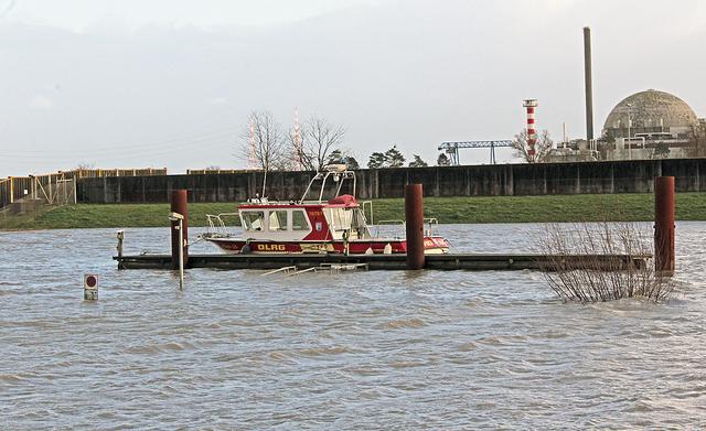 Das Rettungsboot der DLRG war nicht mehr erreichbar | Foto: jab