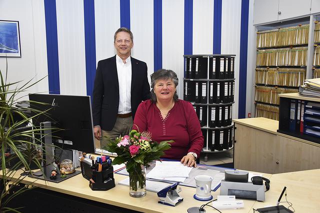 Cornelia Funk ist seit Beginn der Selbstständigkeit von Rüdiger Meier  im Jahr 1995 in der Firma tätig | Foto: Axel-Holger Haase