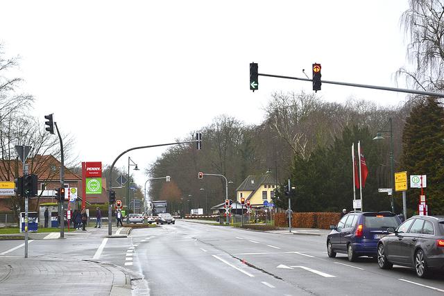Die Situation für die Linksabbieger an der Kreuzung soll verbessert werden