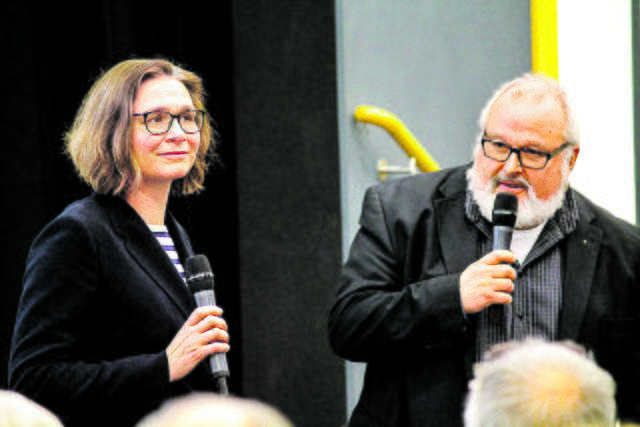 Kunststätten-Leiterin Dr. Gudula Mayr und Professor Dr. Rolf Wiese stellten das Konzept vor