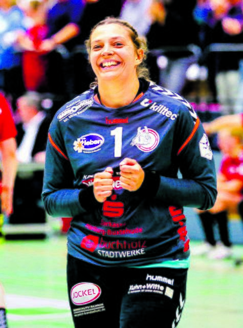 Wichtiger Bestandteil des Luchse-Teams: Mareike Vogel