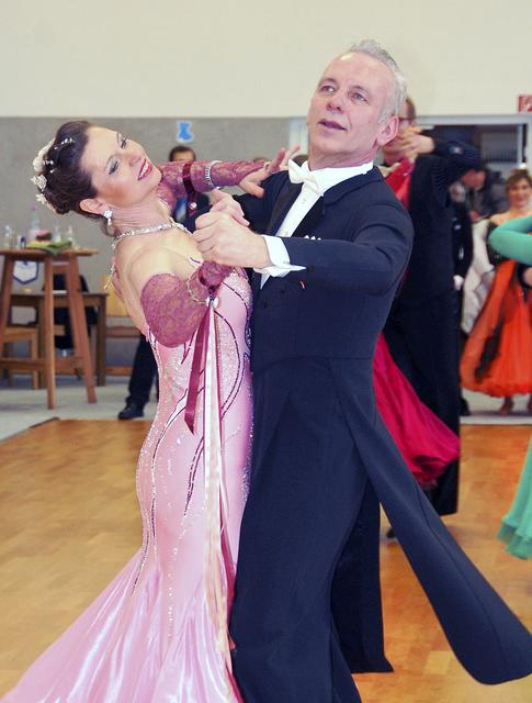 Bernd-Dieter Beecken und Maiken Rosenbusch vom 1. Tanz-Club Winsen
