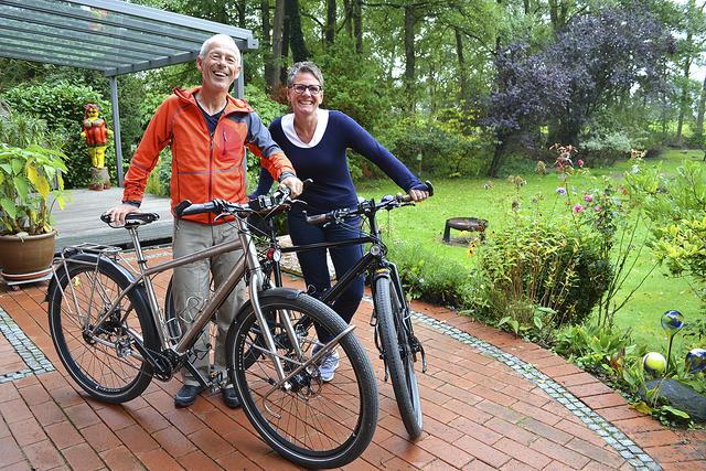 Sabine und Uwe Wüppermann freuen sich, dass bald ihre Weltreise startet