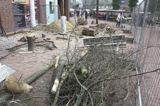 An der Breiten Straße entsteht der neue Haupteingang