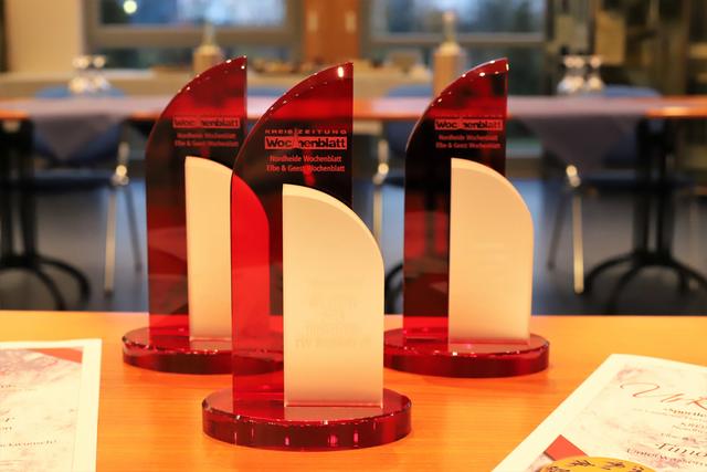 Die beliebten Siegertrophäen... | Foto: cc