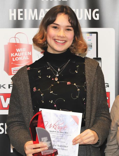 "Sportlerin des Jahres" Jennifer Soetebier | Foto: cc