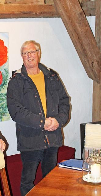 Windmühlenvereins-Vorsitzender Werner Borrée