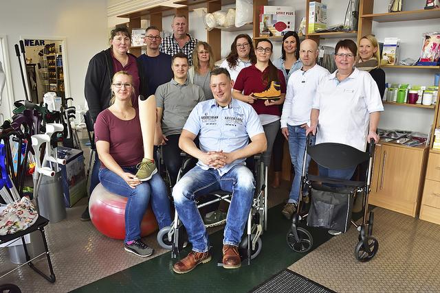 Das Stader Team vom Sanitätshaus Roland Klein