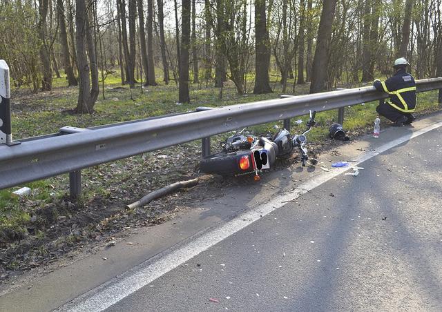 Leider kommt es besonders zu Beginn der Motorradsaison zu Unfällen, weil Biker ihre Fahrfähigkeiten überschätzen Fotos: Polizei