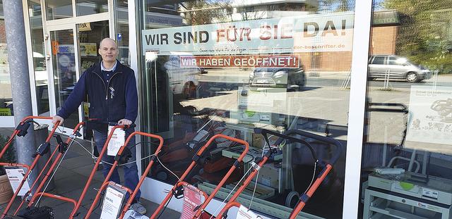 Auch Torsten Druse (Druse GmbH Werkzeuge und Industriebedarf) macht gern bei der Aktion mit | Foto: Roesnick