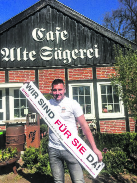 Michael Schröder vom Cafe Alte Sägerei in Jesteburg | Foto: Busch