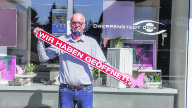 Optiker Thorsten Schröder von Dreppenstedt Optik, Unter den Linden 10 in Tostedt | Foto: Dodenhoff