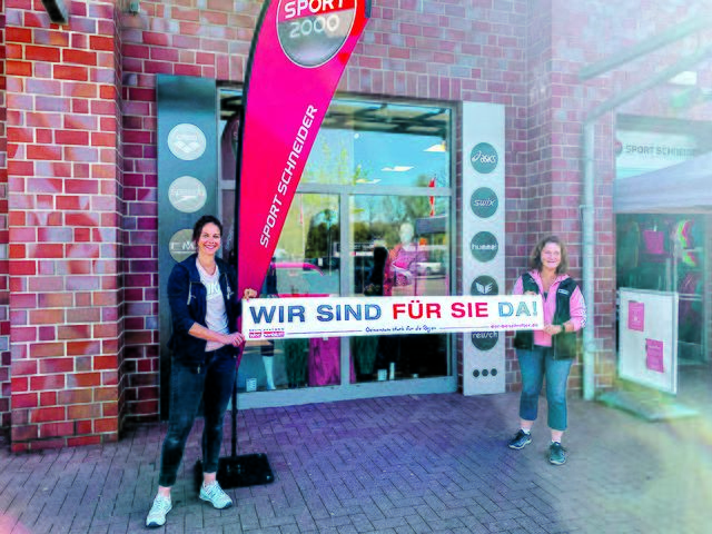 Janina Schneider (li.) und Maike Tonder-Urba von Sport Schneider in Winsen | Foto: WOCHENBLATT