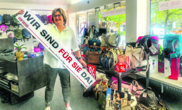 Gaby Leutloff von Taschenträumerei (Kreuzung Bremer Str./Neue Str.) in Buchholz | Foto: WOCHENBLATT