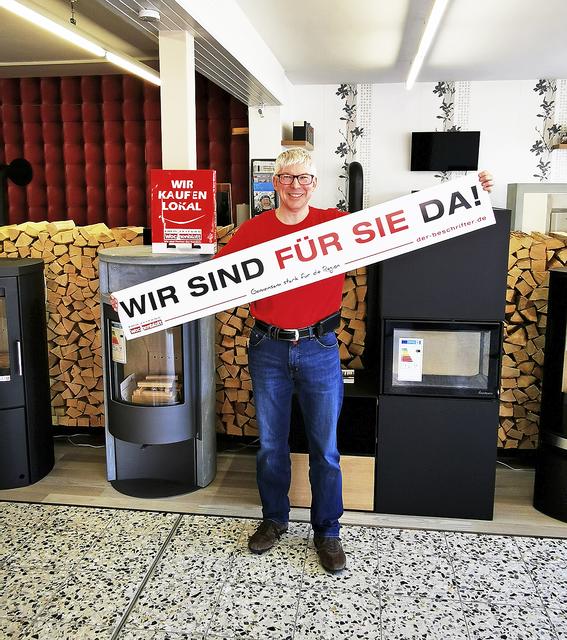 Lutz Herrmann vom Kaminkaufhaus in Seevetal-Ohlendorf | Foto: WOCHENBLATT