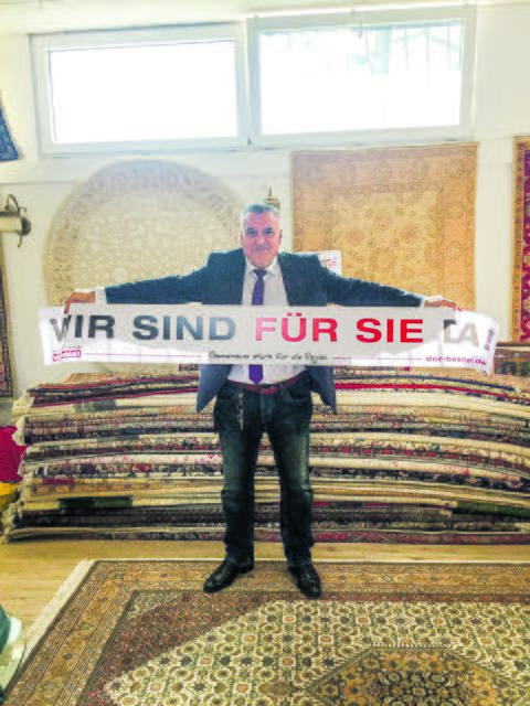 Mehrdad Rakhshan von Orient Kunst Galerie Jesteburg | Foto: WOCHENBLATT