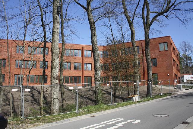 Fast fertig: der Anbau an der Waldschule