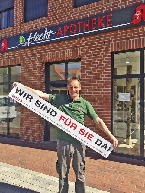 Armin Hecht, Inhaber der Hecht Apotheke in Jesteburg | Foto: WOCHENBLATT