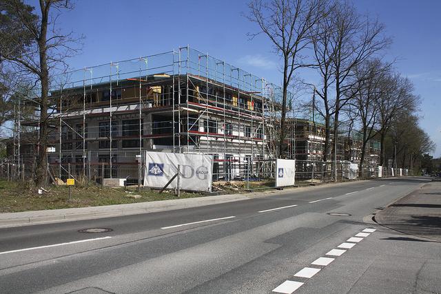 Auf dem Kyrill-Gelände an der Bremer Straße errichtet die Sparkassentochter idg Mehrfamilienhäuser