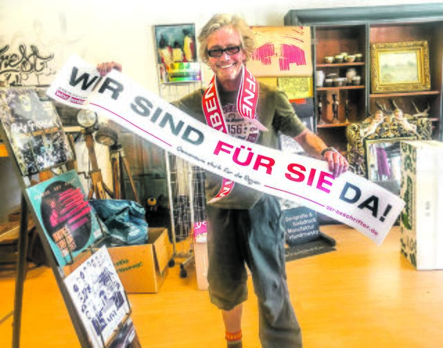 Stephan Schmidt von Smile Records (Bremer Str. 1) in Buchholz | Foto: WOCHENBLATT