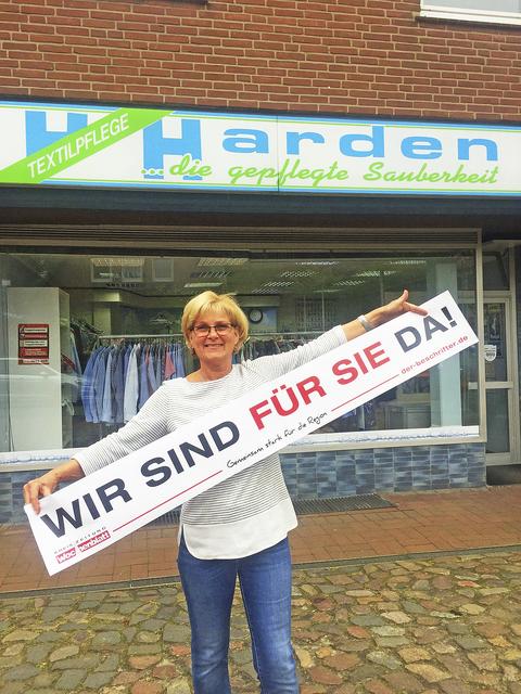 Inhaberin Thekla Harden von Textilpflege Harden  | Foto: WOCHENBLATT