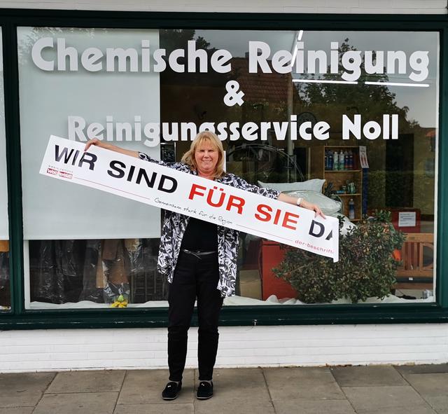 Eva Noll von der Chemischen Reinigung Noll in Seevetal-Meckelfeld  | Foto: WOCHENBLATT