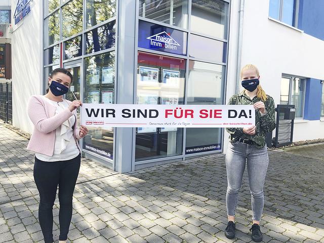 Michelle Zahn (li.) und Nina Wendt von Maison Immobilien in Buchholz | Foto: WOCHENBLATT