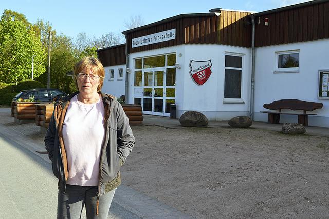 TSV-Vorsitzende Renate Preuß bedauert, dass so viele Mitglieder austreten, weil die Fitnesshalle im Zuge der Corona-Maßnahmen derzeit geschlossen ist | Foto: bim