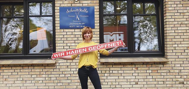 Yvonne Neumann vom Salon SchnittStelle in Stelle-Ashausen | Foto: WOCHENBLATT