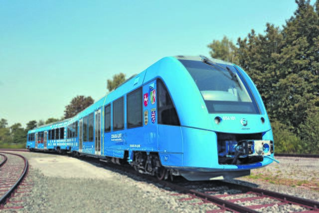 Der Probebetrieb mit dem weltweit ersten Wasserstoffzug wurde beendet. Bald fahren diese emmissionsfreien Züge im Regelbetrieb in Niedersachsen | Foto: Alstom