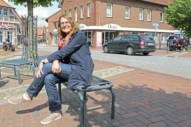 Eine Entlastung für die viel befahrene Marktstraße im 
Harsefelder Ortskern steht auf Ute Kücks Agenda | Foto: jab