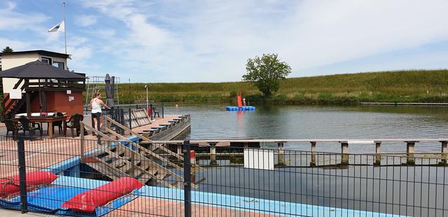 Da Naturbad in Krummendeich hat wieder geöffnet