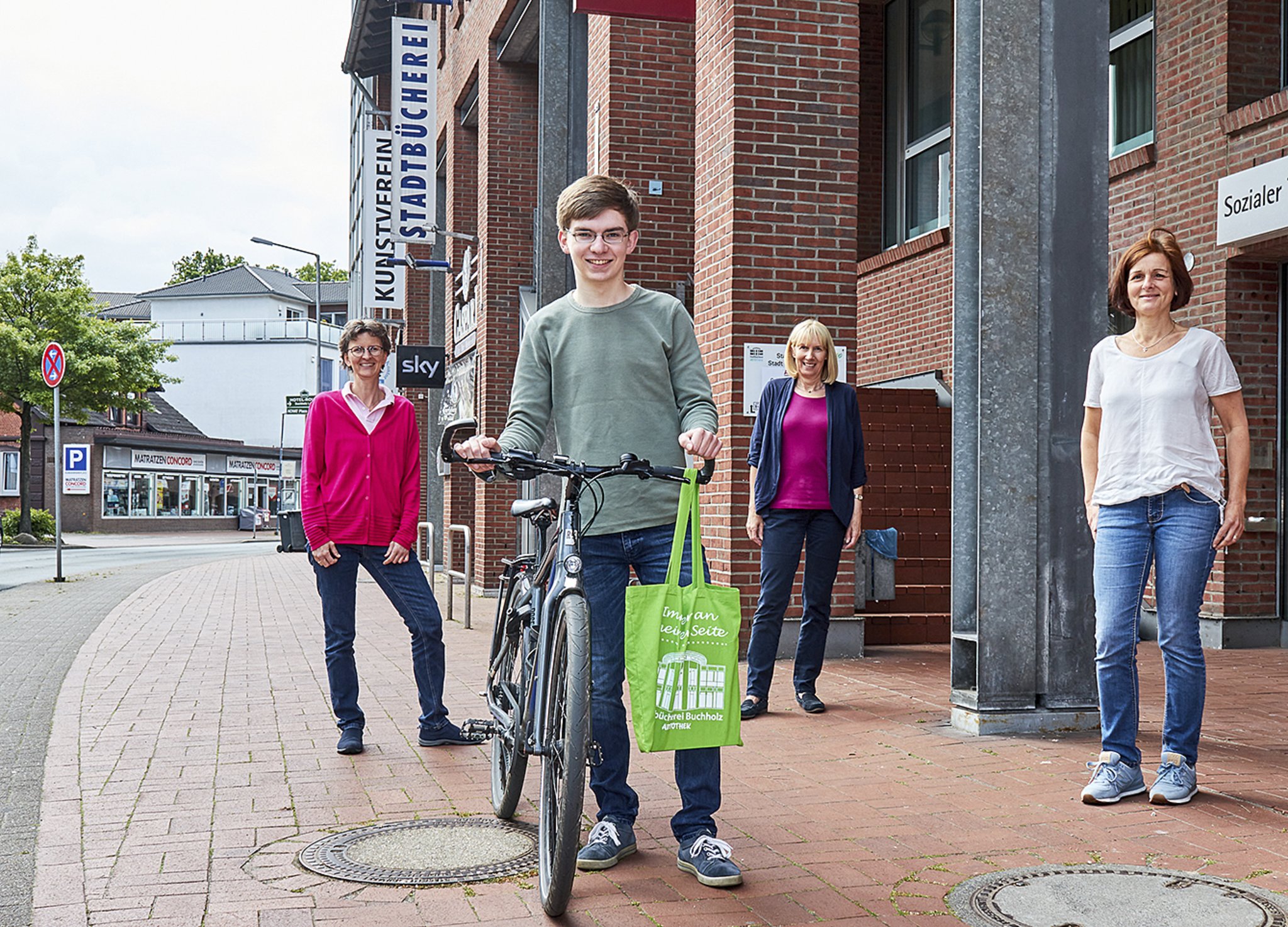 Lieferservice der Buchholzer Stadtbücherei Buchholz