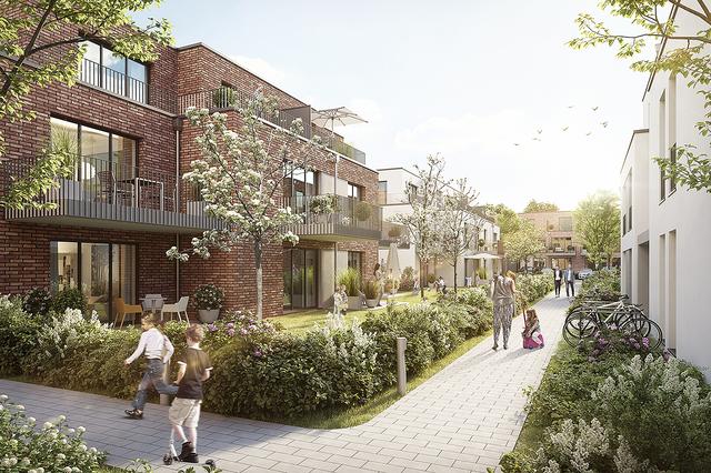 Blick in die Zukunft: So soll das Neubaugebiet nach der Fertigstellung - voraussichtlich Ende 2022 - aussehen | Foto: MAGNA