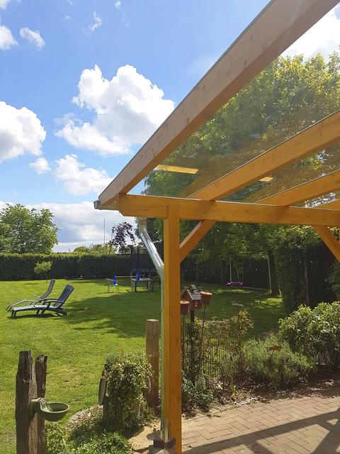 Terrassendächer aus Holz oder Alu von der BauTischlerei Käppler in Stade
