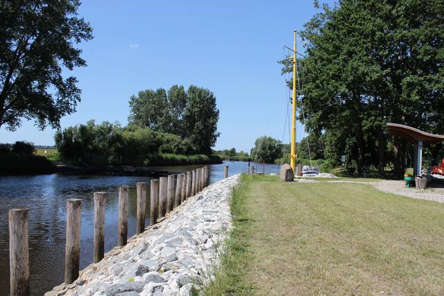 Das Ufer wurde bereits vor einigen Jahren neu befestigt | Foto: sb