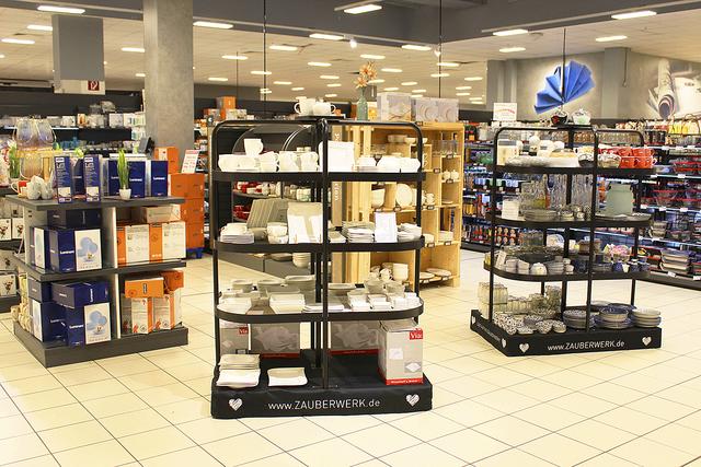 Großes Angebot an Haushaltswaren | Foto: sb