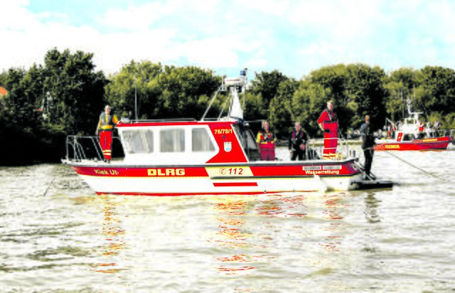Wenn es um Menschenleben geht, ist sie zur Stelle: die DLRG bei einem Großeinsatz auf der Elbe
